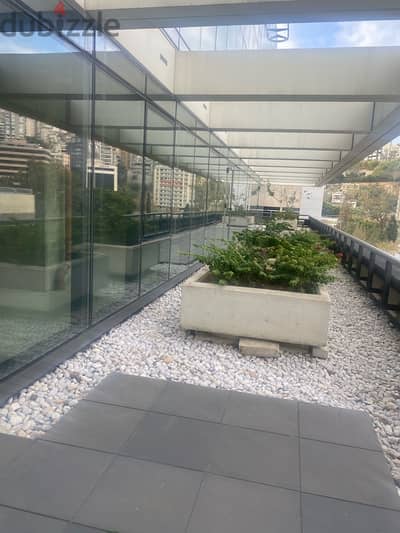 Impressive office with shared garden