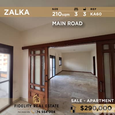 Apartment for sale in Zalka KA60 شقة للبيع في الزلقا