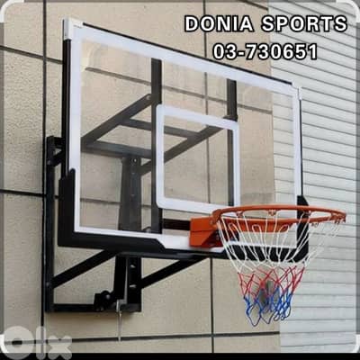 Now 240$ hoop basketball board ((Glass Backboard))