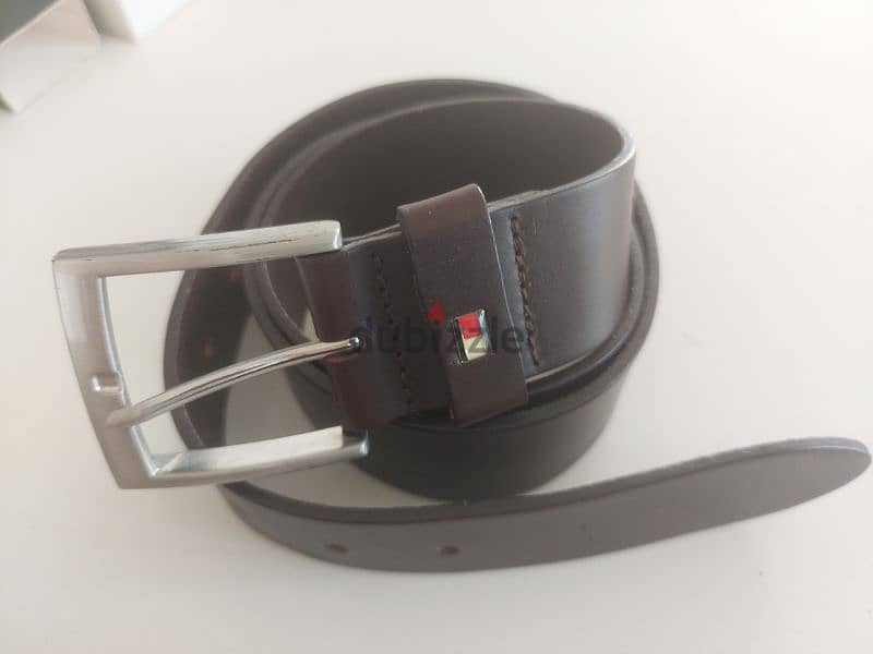 Original brown Tommy Hilfiger belt 1