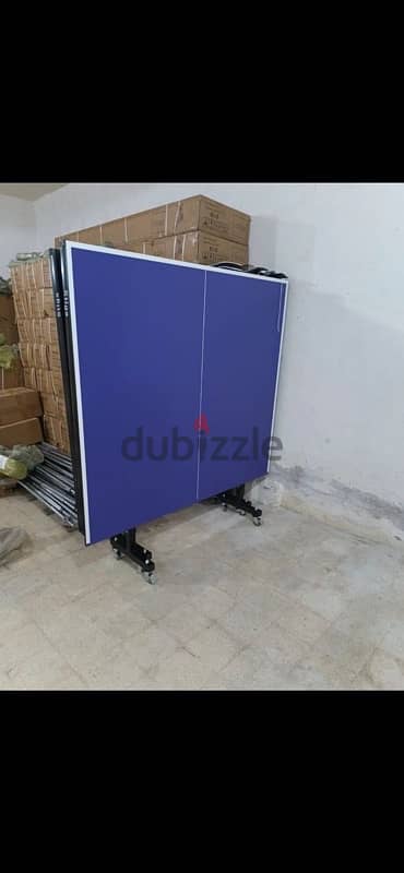 ping pong table (with rackets and balls) 3