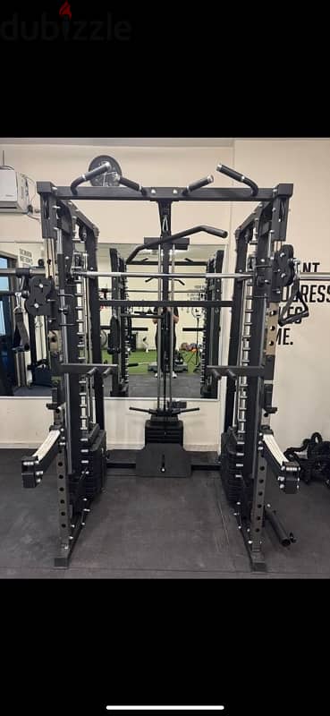 multifunctional machine (v cross- smith - raw - leg press …)