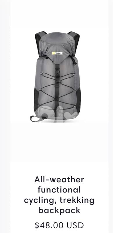 backpack for cycling