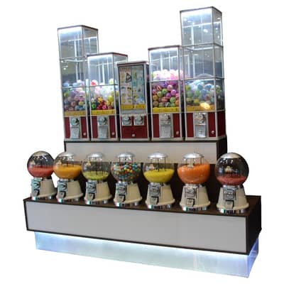 CANDY DROP CD121 - Coin Operated Vending Machine Station (Refurbished)