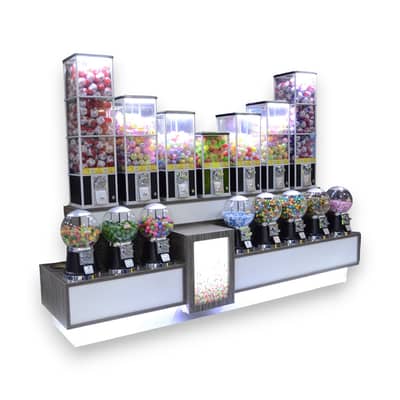 CANDY DROP CD141 - Coin Operated Vending Machine Station (Refurbished)