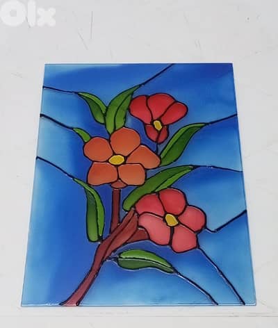 vitrail painting size A3