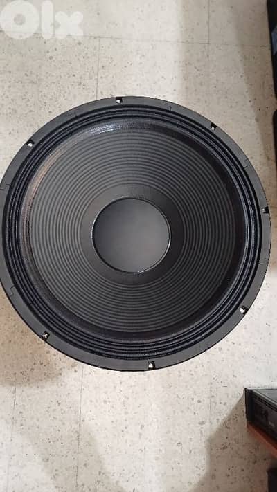 woofer 18 inch 8 ohm 600w not used