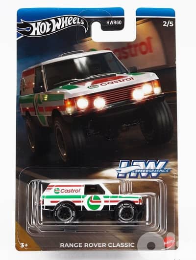 Hot Wheels Range Rover Classic diecast car model 1;64.