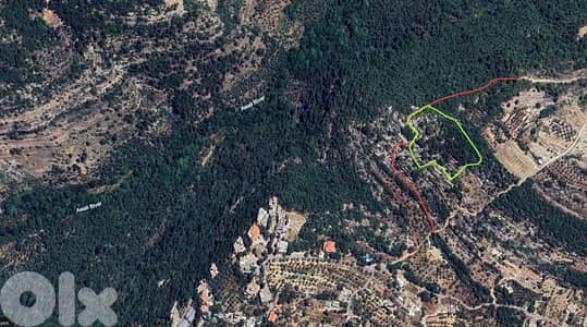 6800m Land Agriculture 5% one floor construct Boutme Chouf Mokhtara