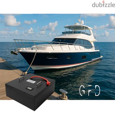 IP66 Rugged 12V 24V 48V Lithium Battery for Fishing Boats and Yachts