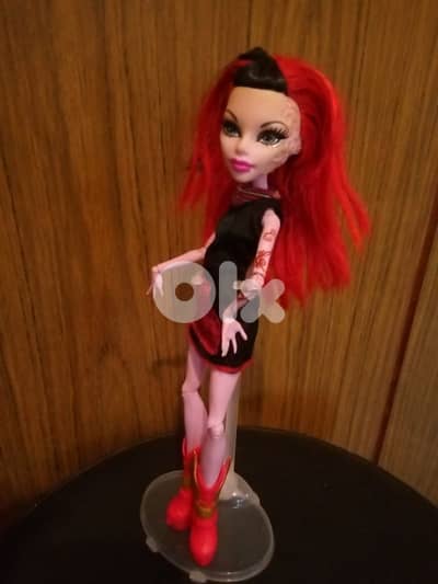 MONSTER HIGH Mattel Rare Great doll +Boots +1 accessory each 1=30$