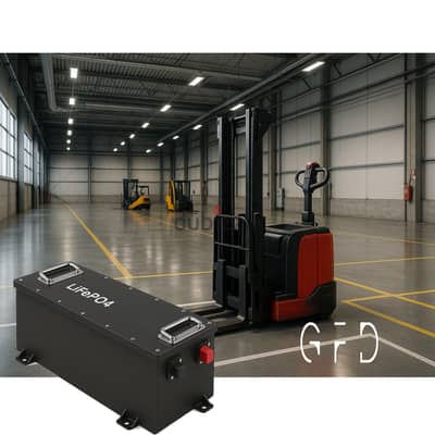 Superior LiFePO4 Battery for Compact Forklifts & Stackers