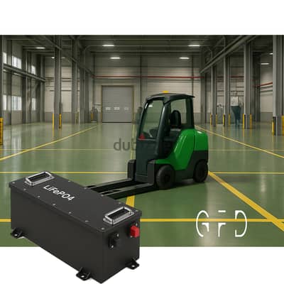 Industrial-Grade 1224V/48V Lithium Battery for Electric Forklifts