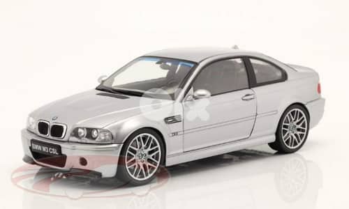 BMW M3 CSL (E46) diecast car model 1;18