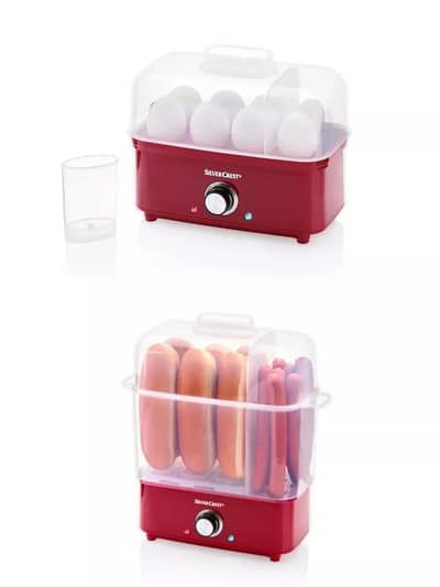 silvercrest egg cooker & hotdog maker