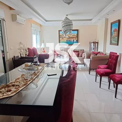 L18022- 3-Bedroom Apartment For Sale in A Prime Location in Jbeil