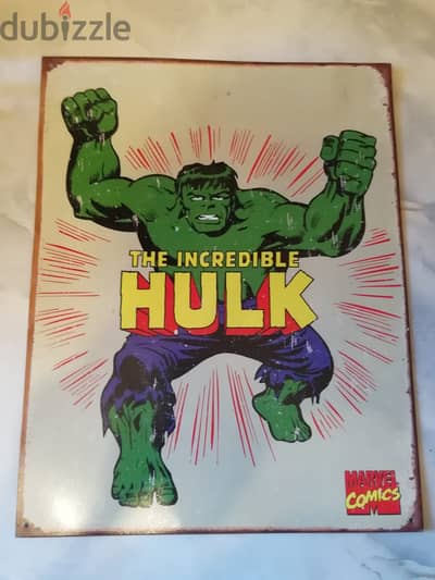 The Hulk Decorative 40*30cm retro style tin plate