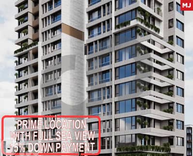 High-Floor Sea View Apartment in Rawche/الروشة REF#MJ122110 !