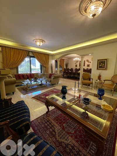 LUX Furnished 310m2 Duplex+Terrace 4 sale in Beit El Chaar-بيت الشعار