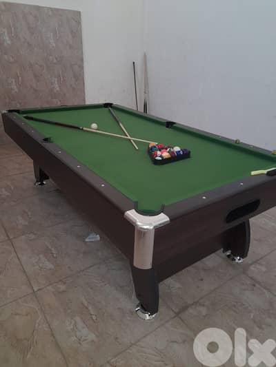 Pool table 8 ft Mdf wood