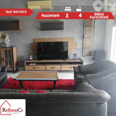 Furnished apartment in Hazmiyeh for sale شقة مفروشة في الحازمية للبيع