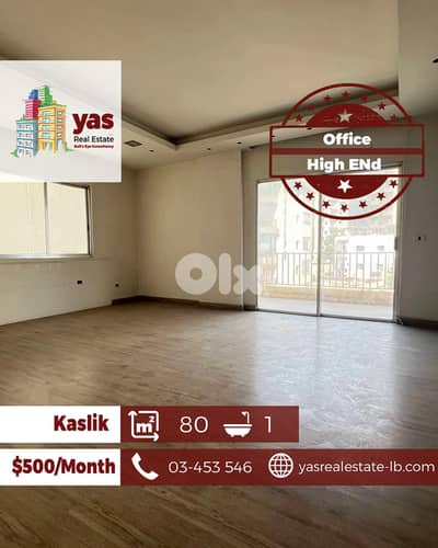 Kaslik 80m2 | Office | Rent | Perfect Investment | Panoramic View | EH