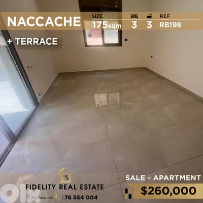 Apartment for sale in Naccache RB198 شقة للبيع في نقاش،