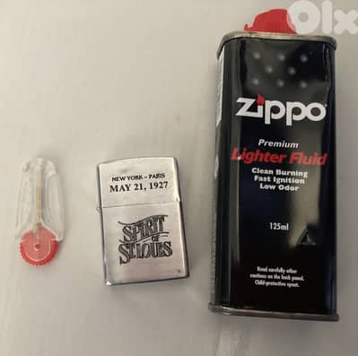 Zippo lighter Fluid and Flint