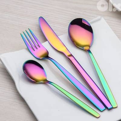 Ernesto rainbow finish stainless steel 18/0
