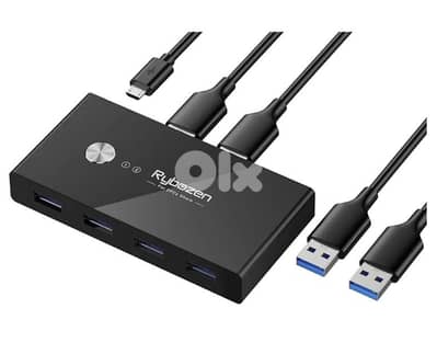 RYBOZEN,USB 3.0 Switch Selector,2 PC Sharing 4 USB Devices/4$ delivery