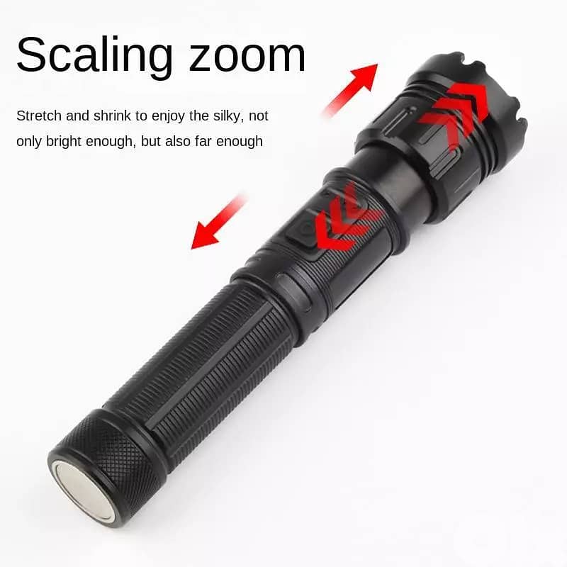 25W Super Bright Rechargeable LED Flashlight - مصباح يدوي 3