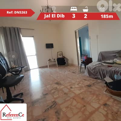 Apartment with Sea view in Jal El Dib شقة رائعة لبيع في جل الديب