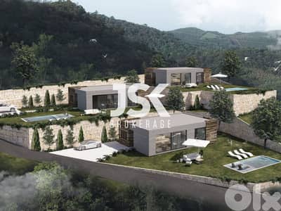 L18241-Under-Construction Villas For Sale in Batroun - Chabtine With P