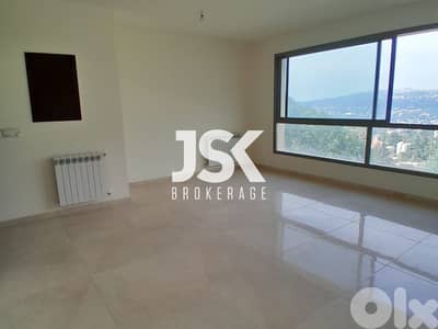 L18291-Brand New Apartment With Terrace For Rent in Bikfaya