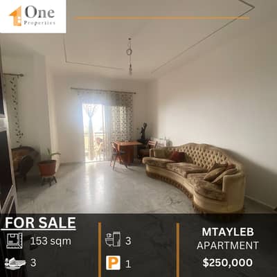 APARTMENT FOR SALE IN MTAYLEB