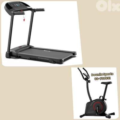 510$ only for 2 items (treadmill +Bike)