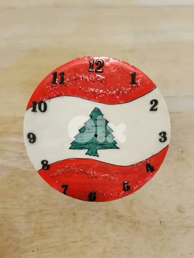 Customized Lebanon Resin Clocks
