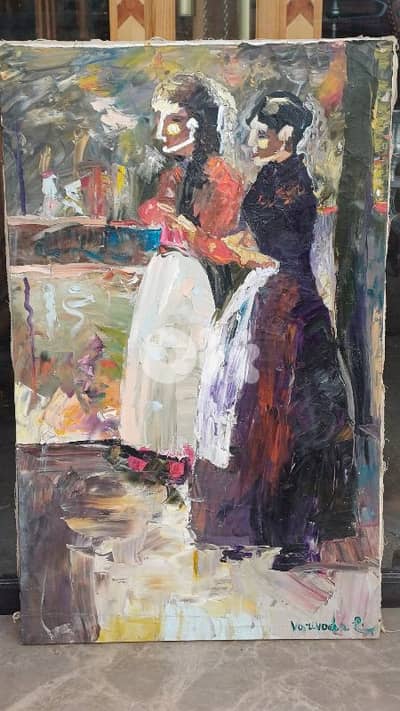 لوحة رسم زيتي روسيّة