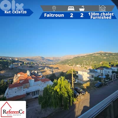 Furnished chalet in Faitroun شاليه مفروش في فيطرون