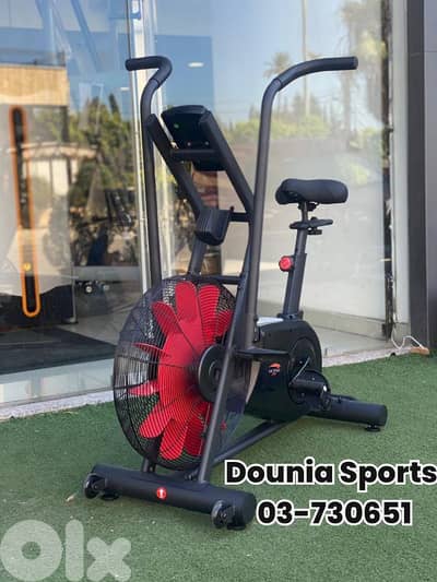 Air bike machine