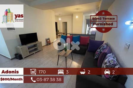 Adonis 170m2 | 80m2 Terrace | Furnished | High End | Calm Area | JA