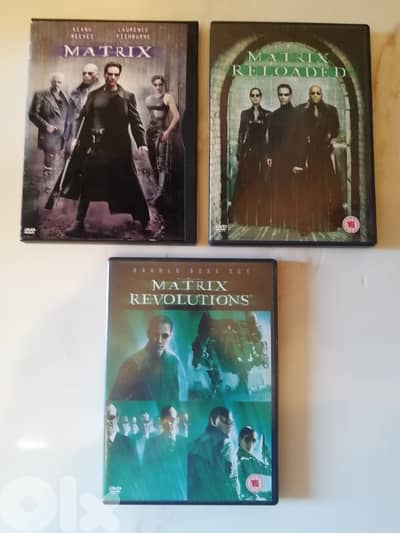The matrix trilogy DVD collection