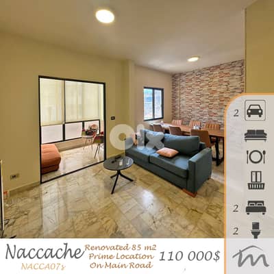 Naccash | Prime Location | Renovated 2 Bedrooms Apartment | 2 Parking