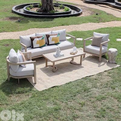 Outdoor aluminum set