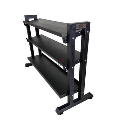 rack for dumbells and kettlebells 3 stairs