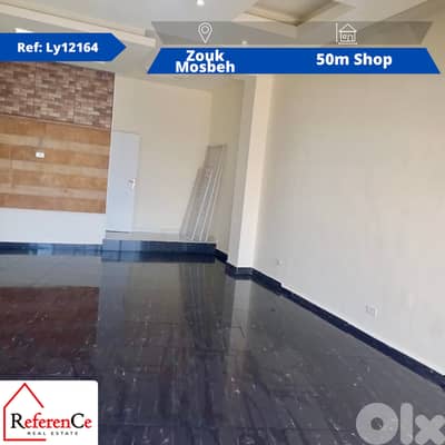 Prime location shop in zouk mosbeh محل بموقع مميز في زوق مصبح