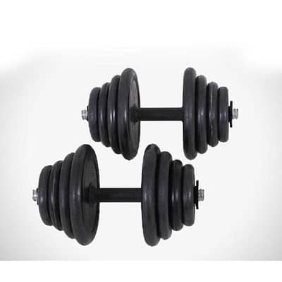 dumbells total 14kg