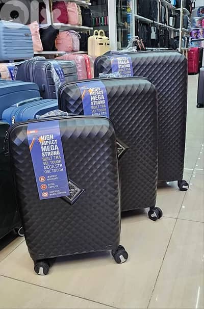 50% off polycarbonate unbreakable travel bag suitcase luggage