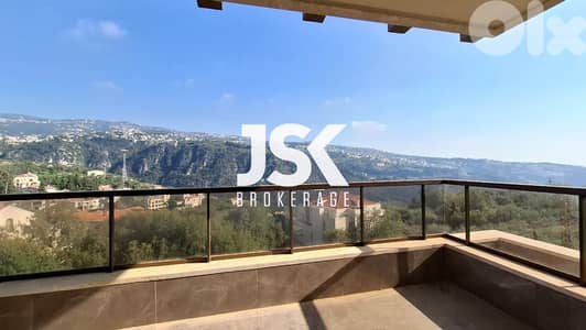 L18406-400 SQM Duplex With Mountain & Seaview For Sale in Jeita