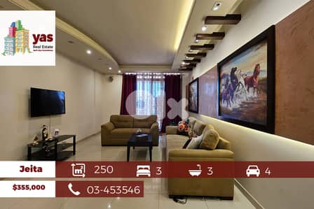 Jeita 250m2 | 110m2 Terrace | Mountain View | New | Accessible | TO |